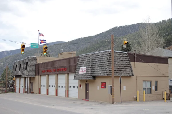 Departamento de Bomberos de Colorado Mountain — Foto de Stock