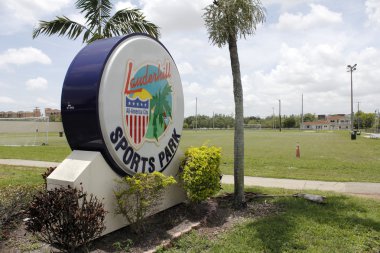 Lauderhill spor Park işareti
