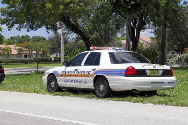 Lauderhill Police Car, Florida — Stock Photo, Image