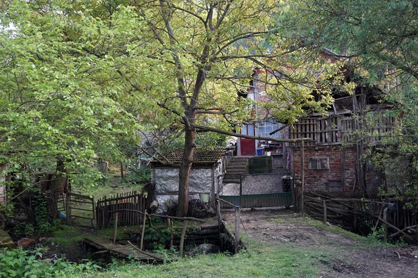 Casa rural en Serbia — Foto de Stock