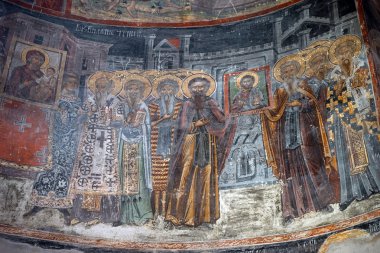 Kilise duvarına görüntüleri