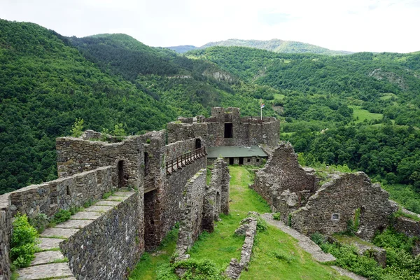 Maglic fästning i Serbien — Stockfoto