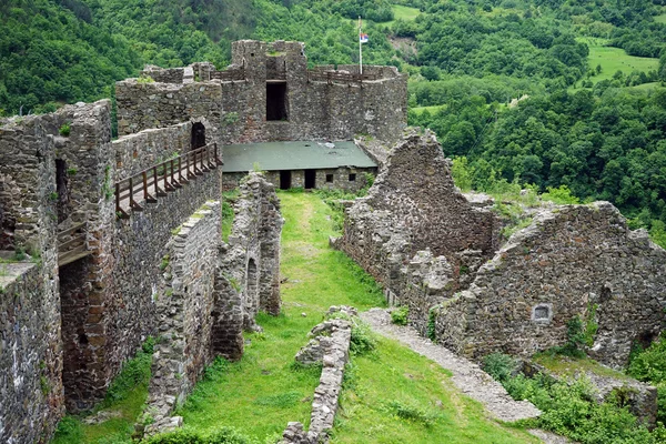 Maglic Fort in Servië — Stockfoto