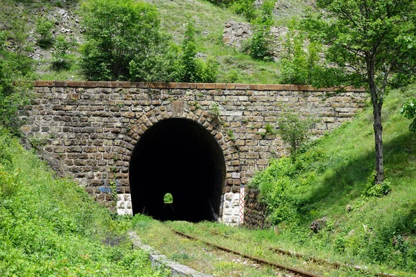 Tunel kolejowy w Serbii — Zdjęcie stockowe