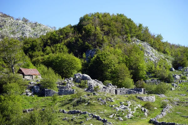 Ruins of village — Stock Photo, Image