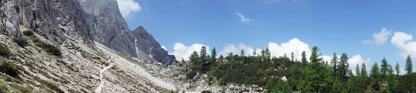 Panorama dos alpes — Fotografia de Stock