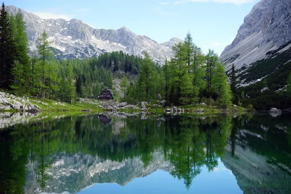 Bergsee im Triglav — Stockfoto