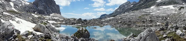 Bergsee auf dem Triglav — Stockfoto