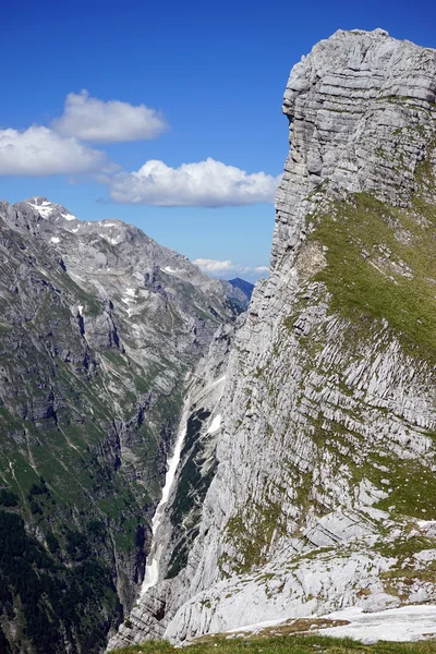 Big rock on the Triglav mount in Slovenia — Stock Photo, Image