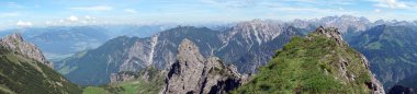 Lihtenstein dağın alanında
