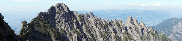 Panorama des chaînes de montagnes — Photo