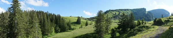 Panorama ve Švýcarsku — Stock fotografie