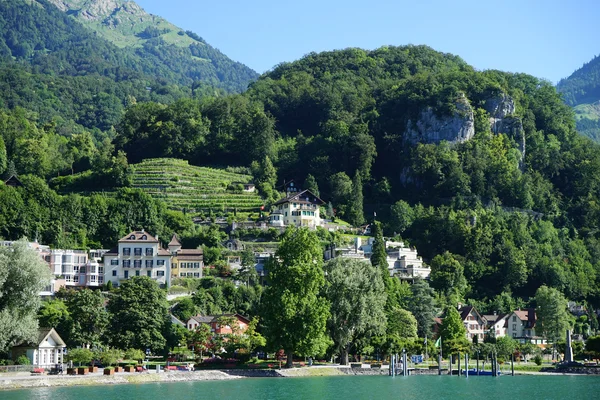 Wessen resort in der nähe des sees — Stockfoto