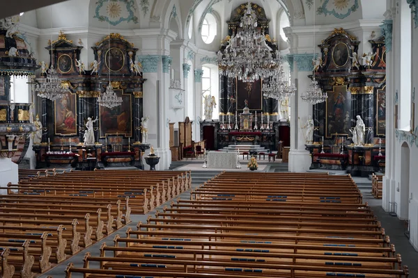 Wewnątrz katedry w Cham — Zdjęcie stockowe