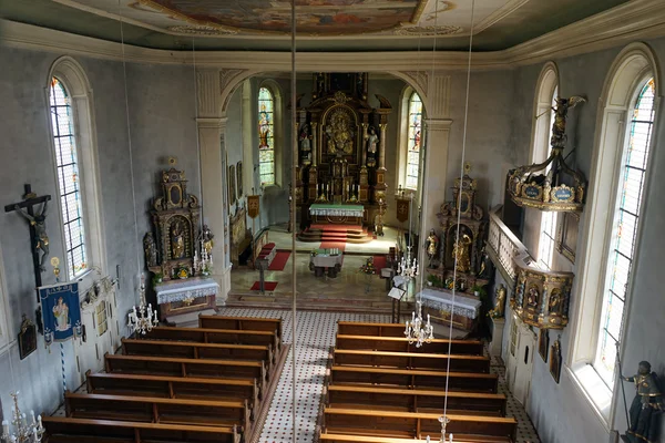 Inside kyrka — Stockfoto