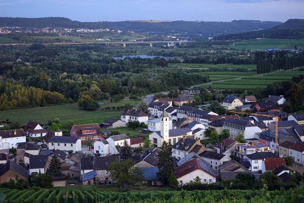 Wellenstein cidade no Luxemburgo — Fotografia de Stock