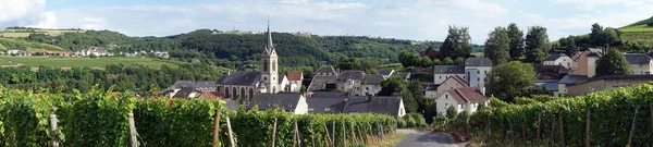 Ahn village in valley — Stock Photo, Image