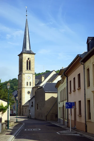 Kyrkan i Machtum — Stockfoto