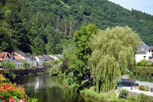 Nosso rio em Vianden — Fotografia de Stock