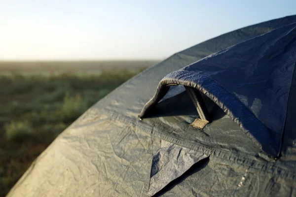 Window of tent — Stock Photo, Image