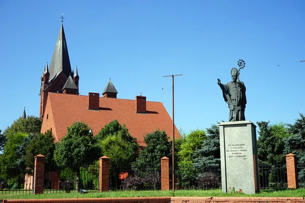 Monument Pomnik Sw Wojciecha — стокове фото