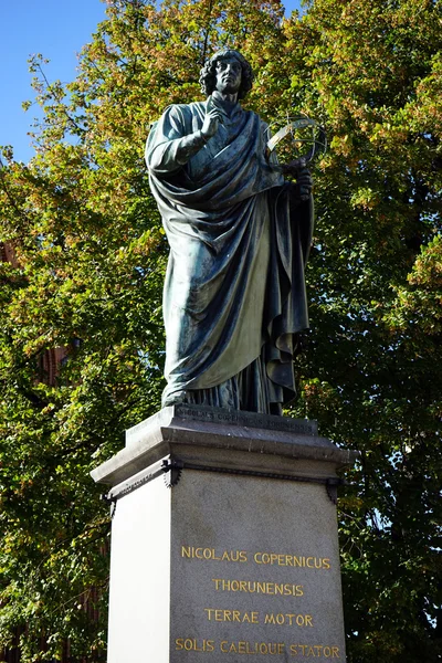 Памятник Николаю Копернику — стоковое фото