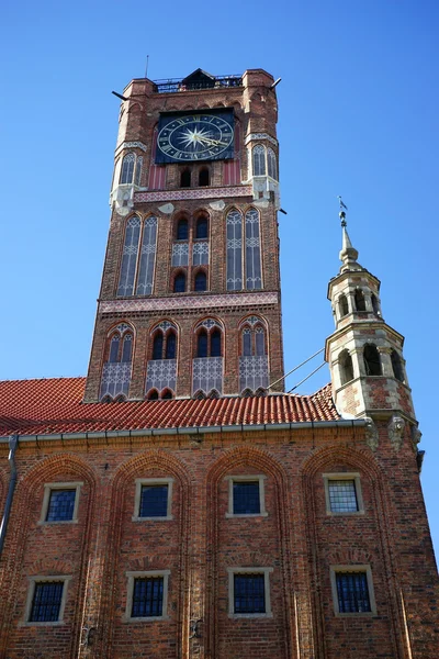 Saat Kulesi Belediye Binası üzerinde — Stok fotoğraf
