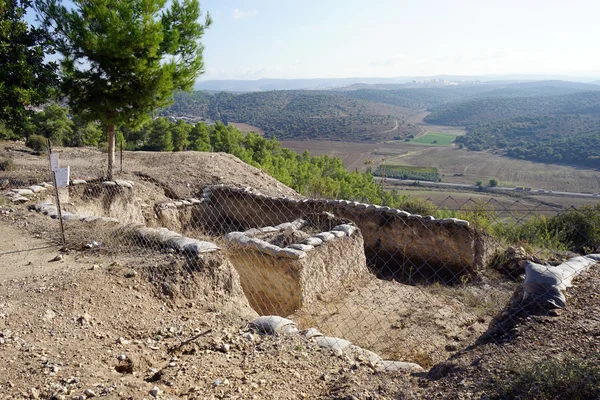 Tel Azeka — Stok fotoğraf