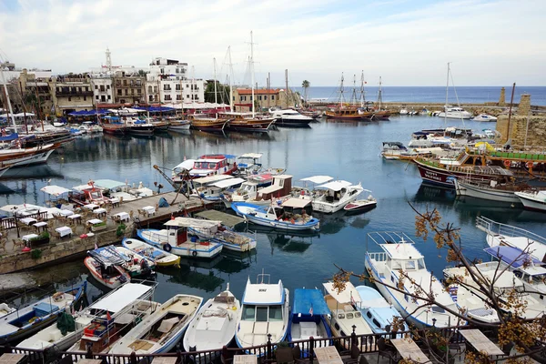 Antiguo puerto de Girne — Foto de Stock