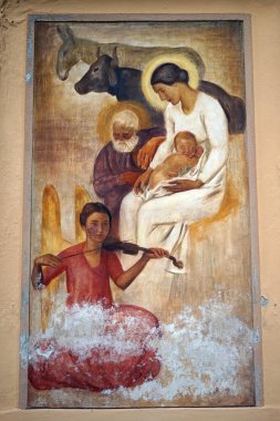 duvarda fresco
