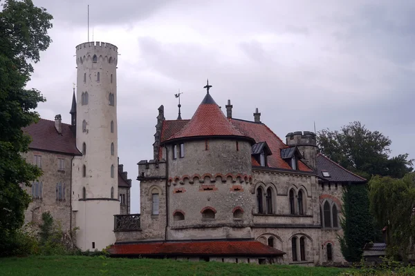 Castillo Lichtenstein en Alemania — Foto de Stock