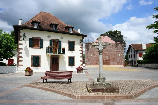 Cross on the square — Stock Photo, Image