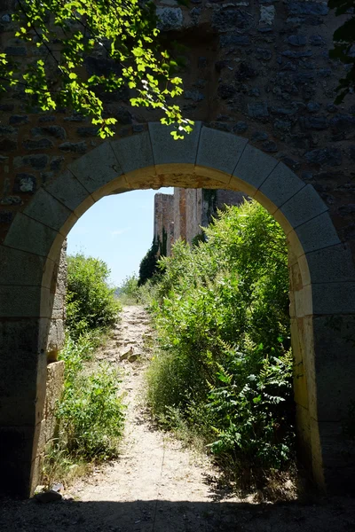 Poort van Tourves Renaissance kasteel — Stockfoto