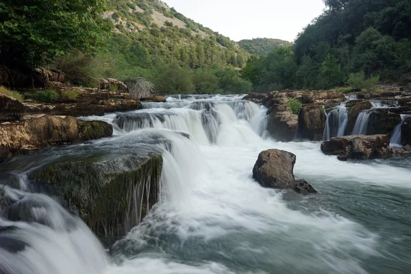 Cascata sul fiume Herault — Foto Stock