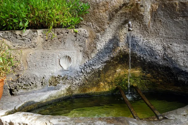 Water tap on the way — Stock Photo, Image