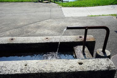 Temiz su ile Çeşme