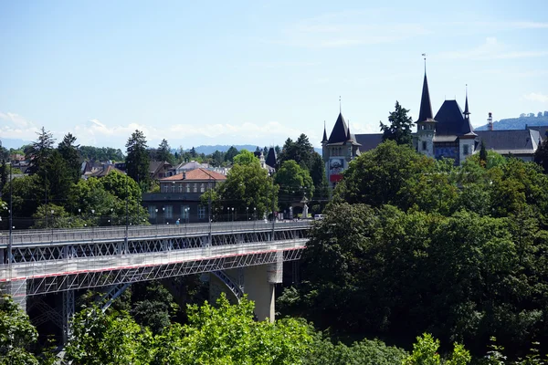 Bridge on the Aare river — Stock Photo, Image