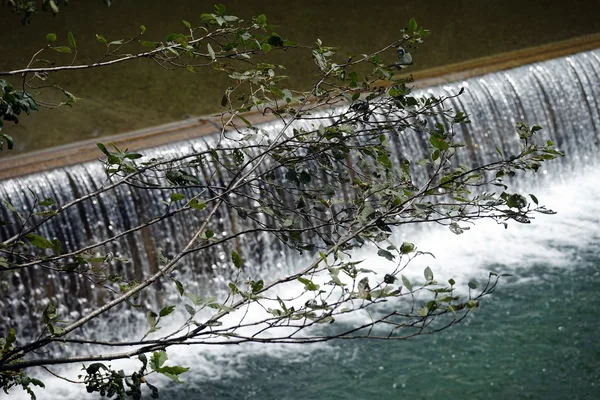 Dam on the river — Stock Photo, Image