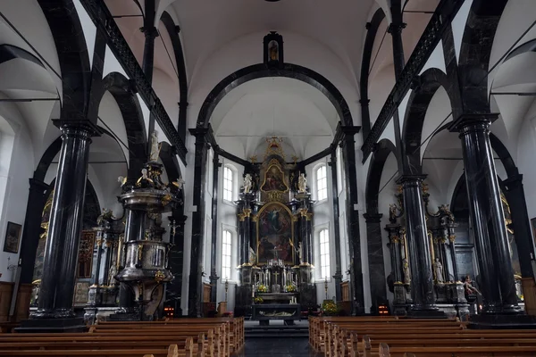 Inside Saint Bruder Klaus church — Stock Photo, Image