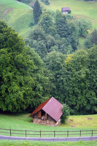 Kůlny a rokle — Stock fotografie