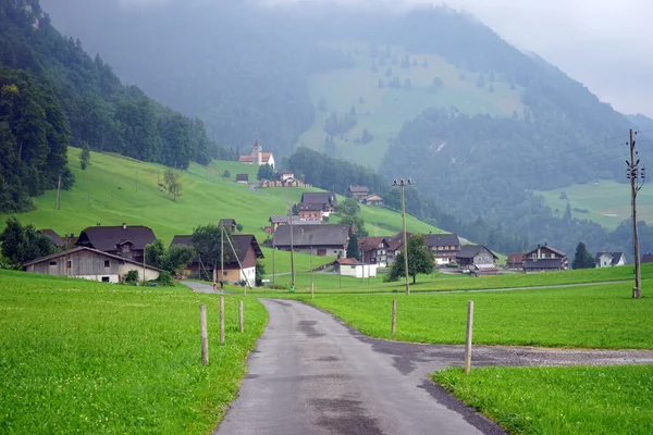 Malá Švýcarská vesnice — Stock fotografie