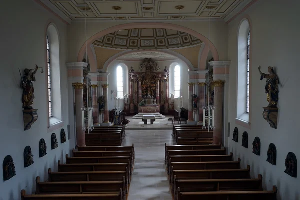 Dentro de la iglesia Dreifaltigkeitsberg — Foto de Stock