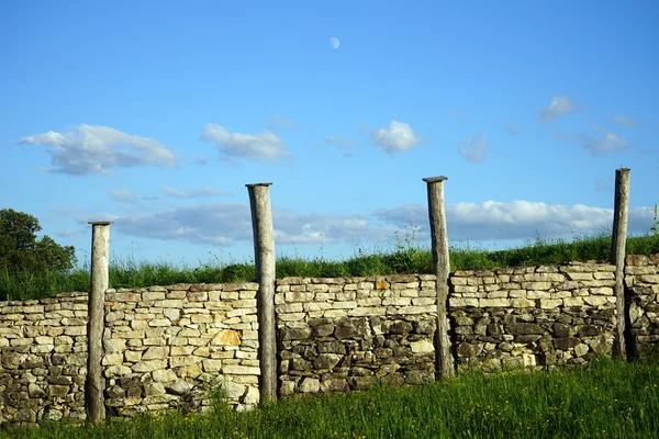 Der Heidengraben ruïnes — Stockfoto