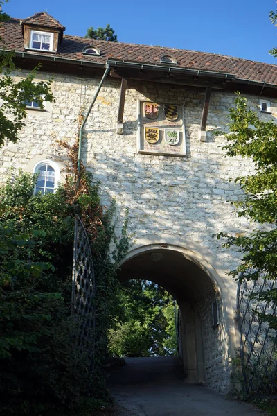 Entrance of castle — Stock Photo, Image