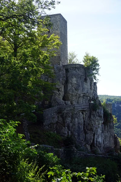 Ruine Heimenstein eller Burgstall Heimenstein — Stockfoto