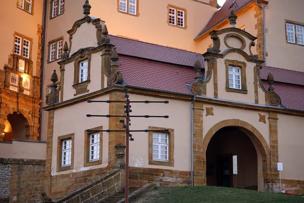 Entrance of Schloss Kapfenburg — Stock Photo, Image