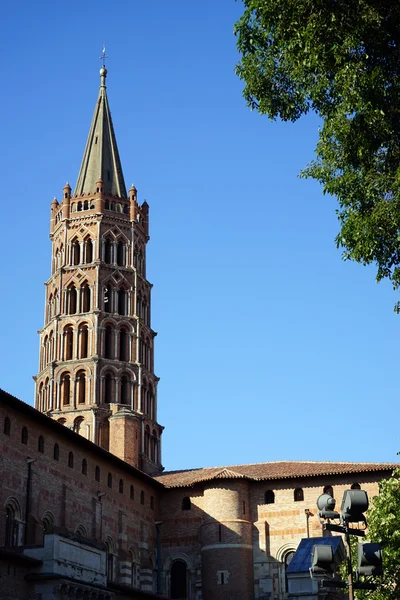 Basilica di San Sernino a Tolosa, Francia — Foto Stock