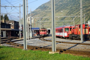 Tren İstasyonu, Andermatt