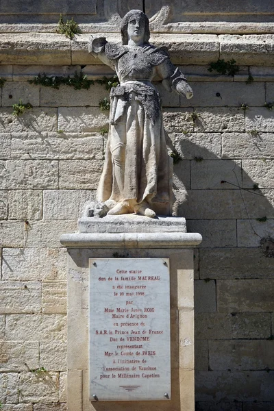 Escultura Marie-Josee Roig ou Marie d 'Avignon — Fotografia de Stock