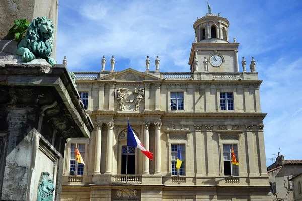 Stadhuis op de grote markt — Stockfoto